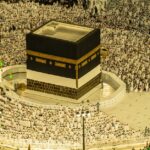 Kaaba-Umlauf muslimischer Pilger