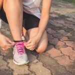 Methode zur Linderung von schmerzenden Füßen nach langem Laufen